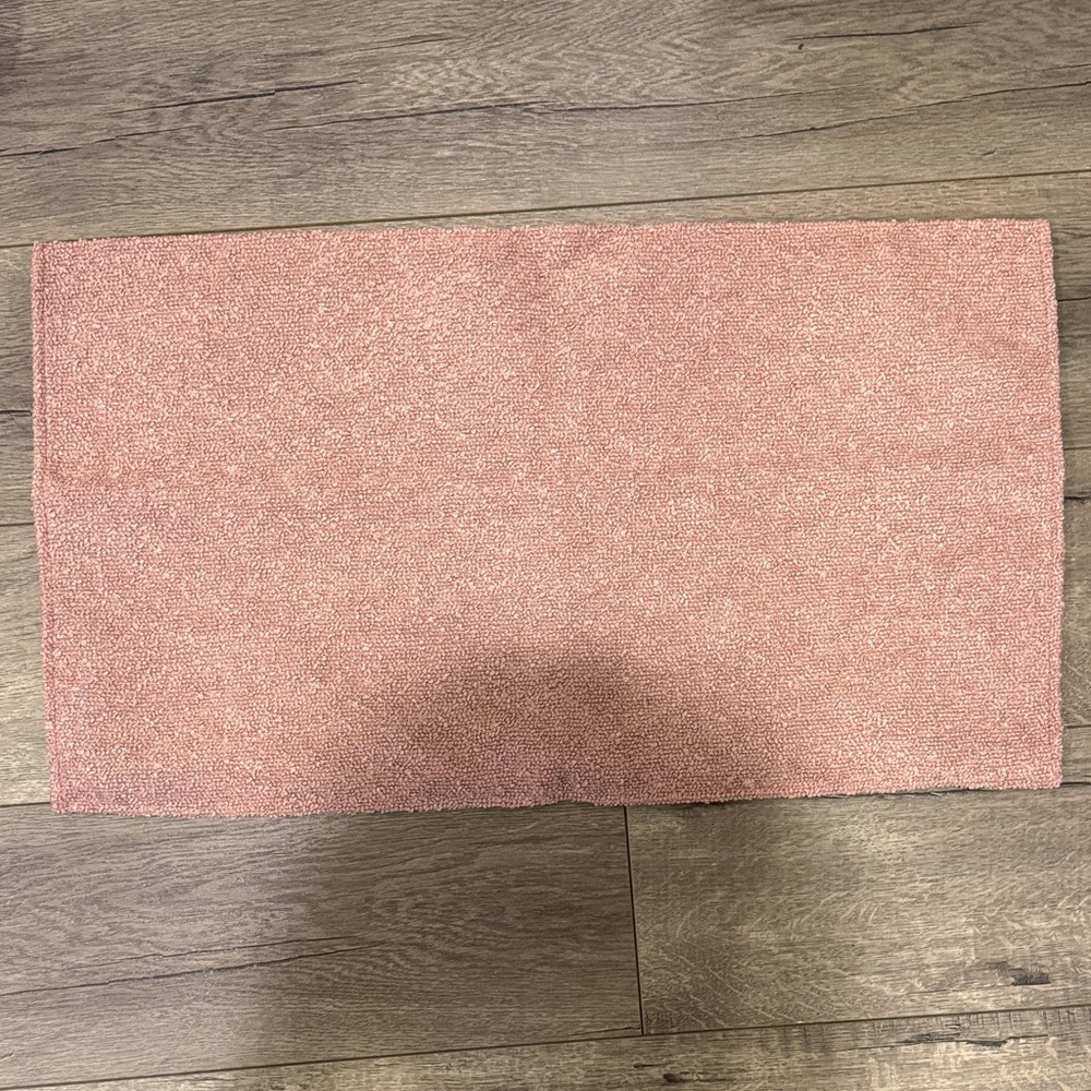 Pink Rectangular Pillow Case